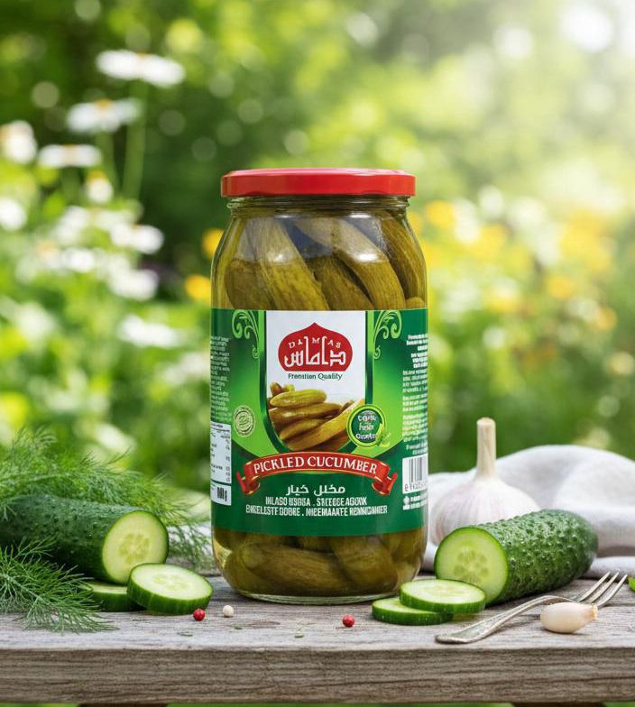 Pickled Cucumbers Damas 1000g *12